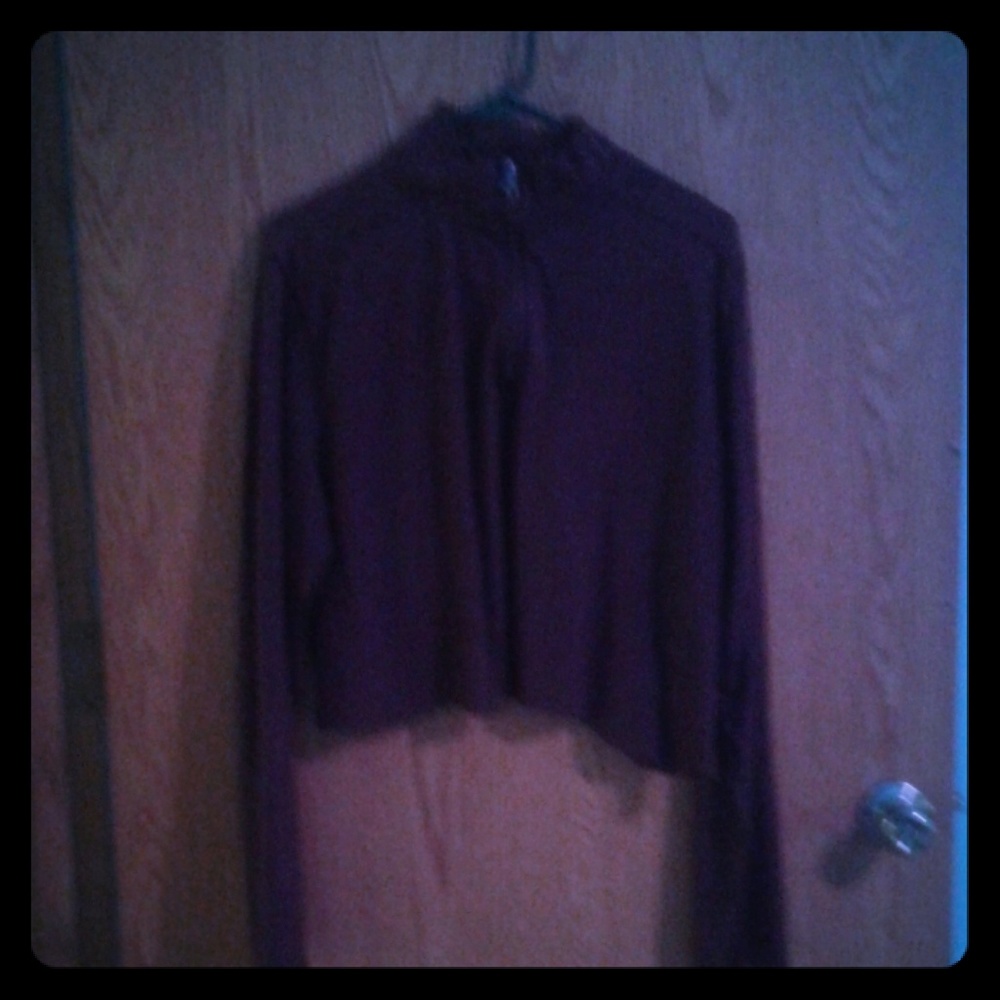 Maroon croptop